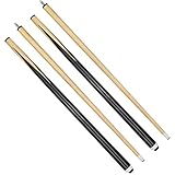 VANLAN Billard House Queue Sticks Pool Queues 2-teilig 122,9 cm Billardspitzen 13 mm Hausbar Billard...