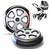 Aiworthy Kinderwagenlicht(2 Stück), LED Kinderwagen Licht Sehen und Gesehen Werden mit Dem...