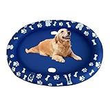 Badewanne für Hunde – Badewanne für Haustiere, aufblasbar | Schwimmer, rutschfest, faltbar, für...