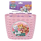 Seven Polska Kinder Fahrrad Lenkerkorb Paw Patrol Girls, pink