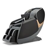 ROTAI Massagesessel, Vollkörper Zero Gravity SL-Spur Shiatsu-Massagesessel mit Heizung, Bluetooth,...