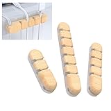 13 x Kabelhalter, Kabel-Organizer, flexibles Silikon-Multi-Loch-Design mit 3 x Kabelclips, 10 x...