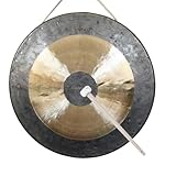 Brass Gong – Tragbarer TamTam-Gong mit Schlägel für Yoga, Heilung und Symphonieorchester, 50 cm...