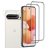 2 Stück für Panzerglas für Google Pixel 9 Pro XL Schutzfolie & 2 Stück Kameraschutz, 9H Panzer...