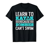 Kajakfahr-Design für einen Meeres-Kajaker T-Shirt