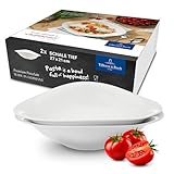 Villeroy & Boch – Vapiano Pastaschalen Set 2-Teilig, Pastateller, Pastaschüssel, Teller Tief,...