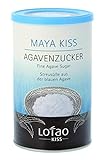 Lotao Maya Kiss Agavenzucker, Bio Pulver-Zucker (200g) - Agavensüße aus Agavensirup, getrocknet |...