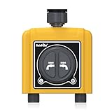 RAINPOINT Bewässerungscomputer WLAN 2 ausgänge, Nur Zeitschaltuhr, Muss mit WiFi-Hub TWG004WRF...