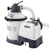 Intex 26642 – Sandfilterpumpe Krystal Clear mit RCD, Wasserdurchfluss 3500 l/h, Systemdurchfluss...