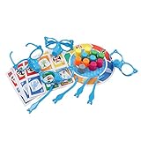 Wachsende Nase Gesellschaftsspiel, Familienspiel, Interaktives Spiel, ABS Plastik & Papier, 4...