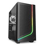 Sharkoon J1000 ARGB, mATX PC Gehäuse