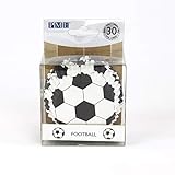 PME Papier-Backformen Fußball, Schwarz, Schwarz und Weiß