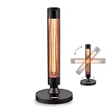 Enders Terrassenheizer Moow, Elektro Standstrahler, Heizpilz, 2 Leistungseinstellungen, 900 W,...