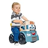 FEBER - Motofeber Casual Blocks, Schiebe-Laufrad und Lauflernhilfe, 3-in-1-Spielzeug Enthält EIN...