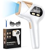 Glattol 3-in-1 IPL Hair Removal Devices, 9 Energy Levels and 3 Functions HR/SC/RA Laser Hair...