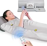 VAYOTOY Infrarot-Saunadecke 2 Zone Digital Heim Saunadecke Professionel Detox Therapie Sauna...