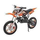 Zoobotanica 49cc Dirt Bike,Kinder Jugend Crossbike Pocket Cross,10 Zoll 2-Takt Motorrad...