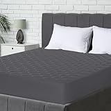 Utopia Bedding Gesteppter Matratzenschoner 90 x 200 cm, Spannmatratzenauflage, Tiefe Tasche...
