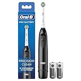 Oral-B Pro Battery Toothbrush, Precision Clean Toothbrush Head, Plaque Remover For Teeth, 2...