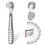 URAQT Hornhauthobel Edelstahl, Fußschaber Rasierer, Fußfeile Raspelfeilen Abgestorbener...