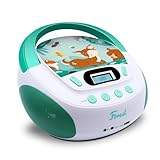 mooov 477147 CD Player für Kinder mit Lautsprechern, USB, Kopfhöreranschluss, AUX-IN-Port -...