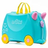 Trunki Handgepäck Und Kinderkoffer zum Draufsitzen | Kinder Risen Geschenk für Mädchen Und Jungen...