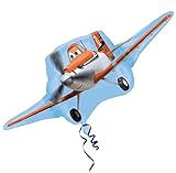 Ballonheld Folienballon Disney Planes ca. 45x100cm heliumgeeignet lange Schwebezeit Kinderballons