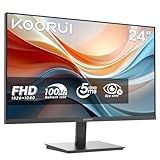 KOORUI E2412F 24 Zoll Monitor, FHD 1920 x 1080 100Hz PC Monitor, HDMI 1.4, Eye Care Bildschirm, 5ms...