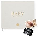 Your Edition Babytagebuch - Baby Erinnerungsbuch für werdende Mütter - Luxus Schwangerschaftsbuch...