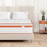 TeQsli Matratze 140x200cm – Gel Memory-Schaum & Individuelle Taschenfedern, 25cm Höhe, H3 H4,...