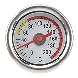 Öltemperaturmesser, M20 X 1,5 Motoröltemperaturanzeige 0 Bis 200 ℃ Einfache Installation...