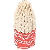 BESPORTBLE Traditionelle Nepal Räucherschnur Handgeflochten aus Reispapier Großer Tibetischer Seil...