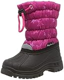 Playshoes Unisex Kinder Winter-Bootie Gefütterte Winterstiefel mit warmen Innenfutter, Farbe: Pink,...