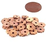 Hanseholz 30X Zedernholzringe – FSC®-Zertifiziert – Natürlicher Bio Mottenschutz für den...