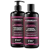 Kerargan - Duo Ultra Reparatur Shampoo & Spülung mit Keratin für strapazierte und gestresste Haare...