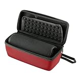 HUANGING Kompakte Aufbewahrungsbox für Lautsprecher-Tasche mit robusten Reißverschlüssen für...