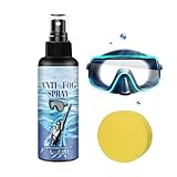 Anti-Beschlag Mittel Für Schwimmbrille,Anti Beschlag Spray Für Sichtfeld - 100ml Wasserabweisende...