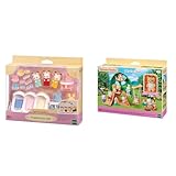 SYLVANIAN FAMILIES L5532 Erstausstattung für Drillinge - Puppenhaus Spielset & - 5318 - Baby...