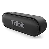 Tribit XSound Go Bluetooth Lautsprecher, 16W Klang mit tiefem Bass, 24 Std., IPX7 wasserdicht,...