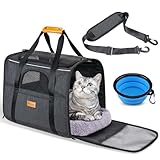 morpilot Transportbox Katze Katzen transportboxen, Faltbare katzentasche transporttasche,...