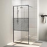Tidyard Duschwand für Begehbare Dusche Spritzfest Duschabtrennung Duschtrennwand Duschkabine Dusche...