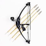 Bogenschießbogen-Set Recurve-Bogen Doppelzielbogen Jagdbogen Compoundbogen-Katapult RH/LH für...
