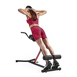 Sunny Health & Fitness Klappbarer Roman Chair Rückentrainer Hyperextensionsstuhl, multifunktionales...