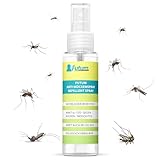 NEU FUTUM Mückenspray 100ml – Effektiver 6+ Stunden Mückenschutz für die Haut – Moskito Spray...