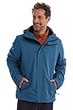 Killtec Herren Xenios Funktionsjacke Mit Abzippbarer Kapuze, Jeansblau, XL