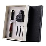 Hperu Fountain Pen Kit Metal Calligraphy Pen Set mit 3 Tinten -Nachfüllkonverter für Studenten...