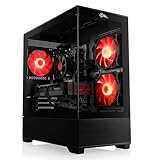Gaming PC mit Windows 11 Pro | AMD Ryzen 5 8400F 6X 4.2 GHz | RTX 4060 | 1000 GB M.2 NVMe | 32 GB...