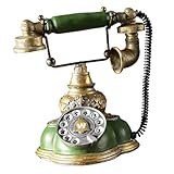 STOBAZA Retro Telefon Modell aus Langlebigem Resin Antikes Design für Stilvolle Wohn und...