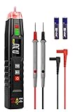 Smart Multmeter digital/Spannungsprüfer berührungslos zweipolig, Batterietester Durchgangsprüfer...