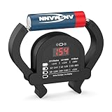 ANSMANN Battery Tester / Zuverlässiges Batterie- & Akkutestgerät zum Anzeigen der verbleibenden...